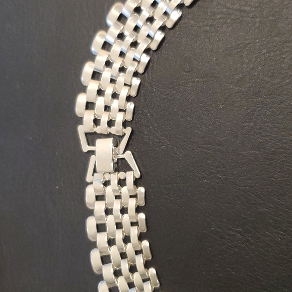 New Thick Chain Big Silver Color Necklace - Picture 9 of 9